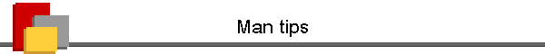 Man tips